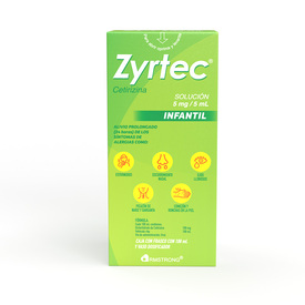 ZYRTEC 5MG/5ML INFANTIL SOLUCION 100ML