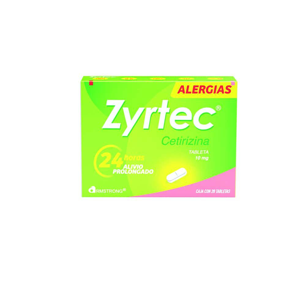 ZYRTEC 10MG C 20 TAB