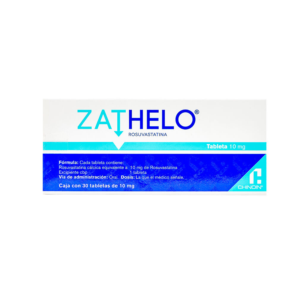 ZATHELO 10MG C 30 TAB ROSUVASTATINA