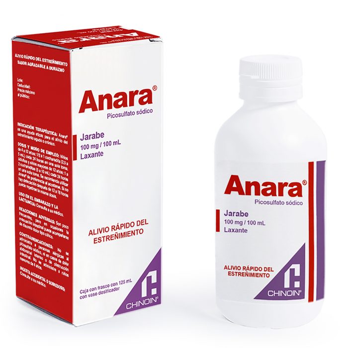 ANARA JBE 125ML PICOSULFATO DE SODIO