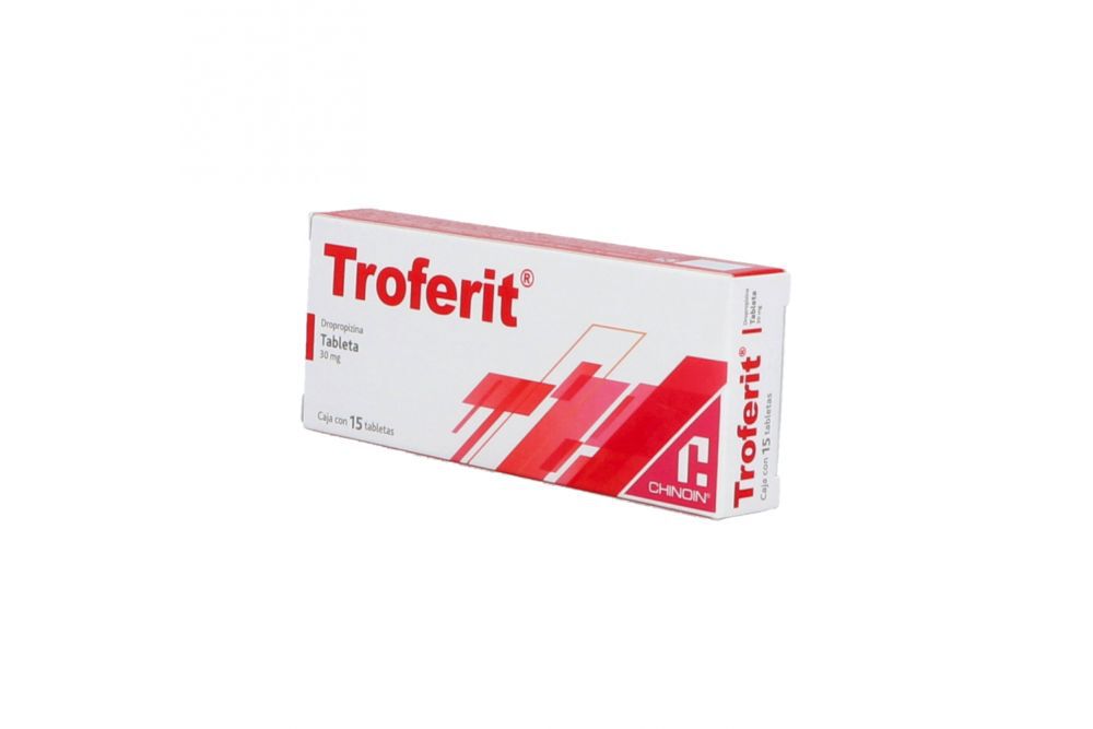 TROFERIT C 15 TAB DROPROPIZINA