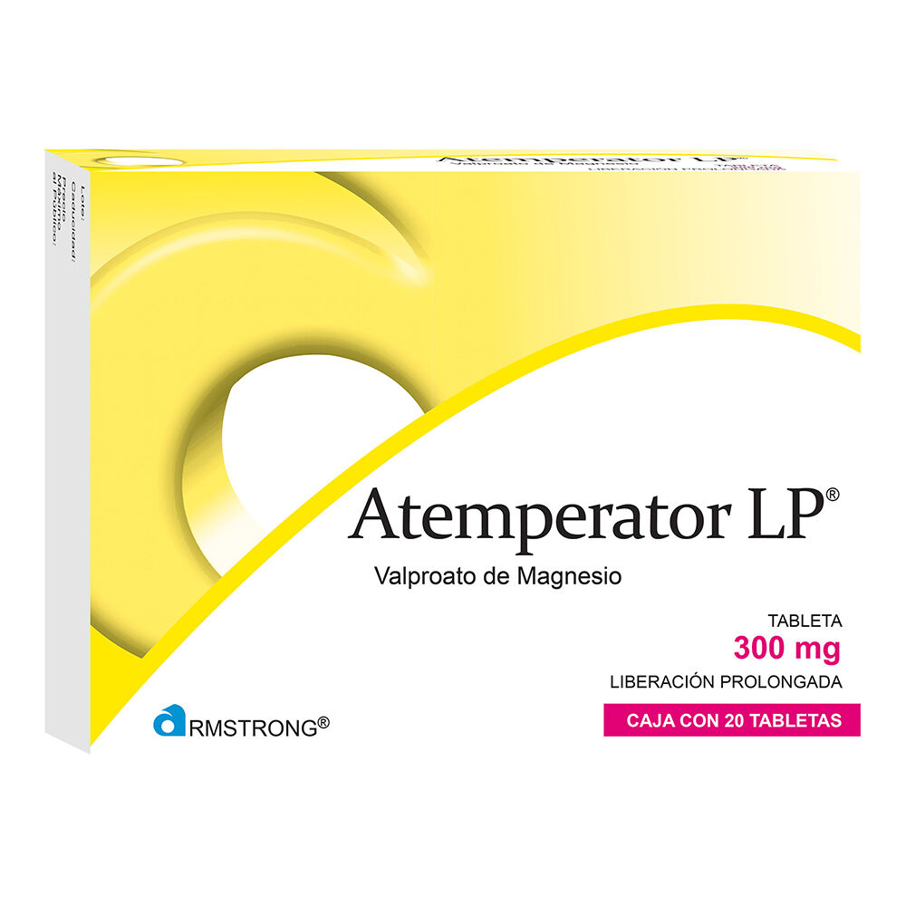 ATEMPERATOR LP 300MG C 20 TAB VALPROATO DE MAGNESIO