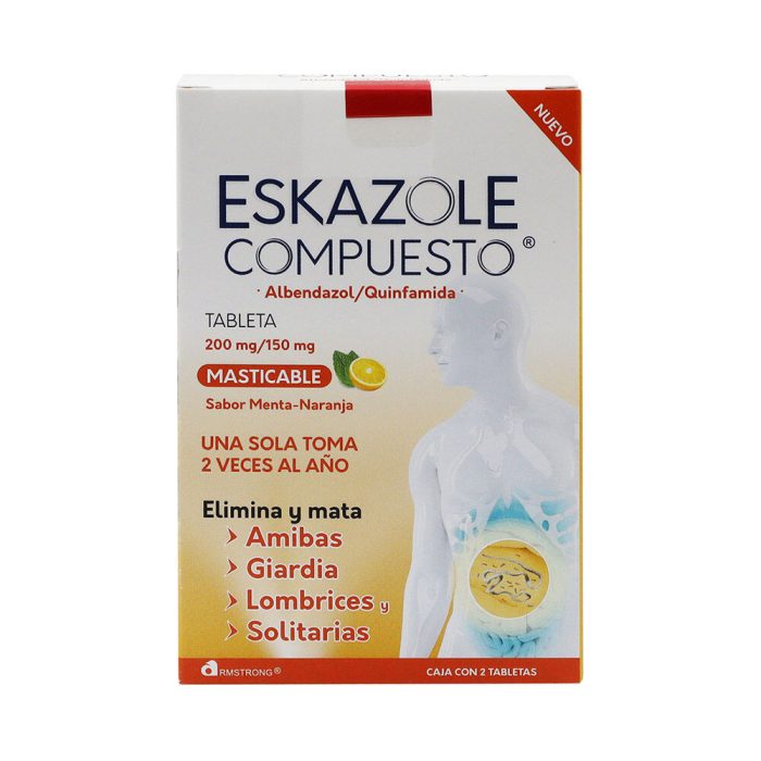 ESKAZOLE COMPUETOS  200150MG TAB C 2