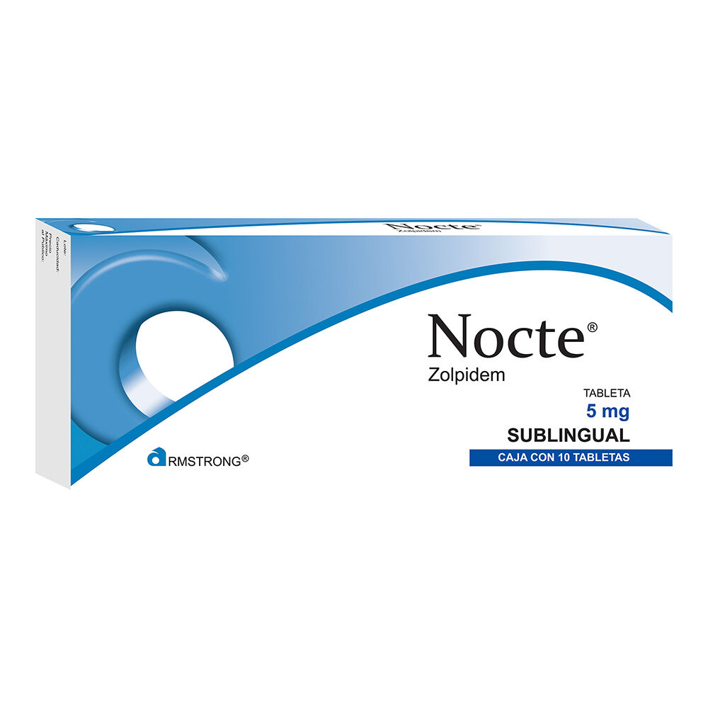 NOCTE 5MG SUBLING C 10 TAB