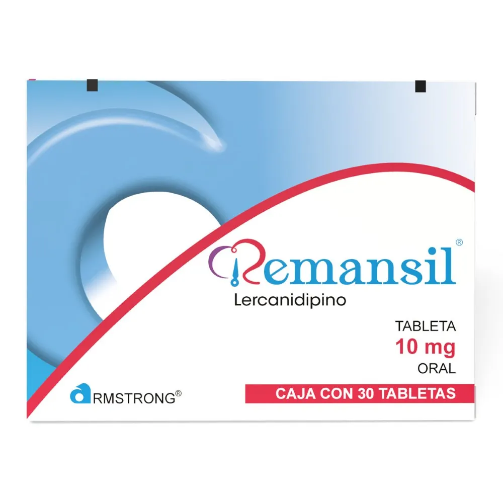 REMANSIL 10MG C 30 TAB LERCANIDIPINO