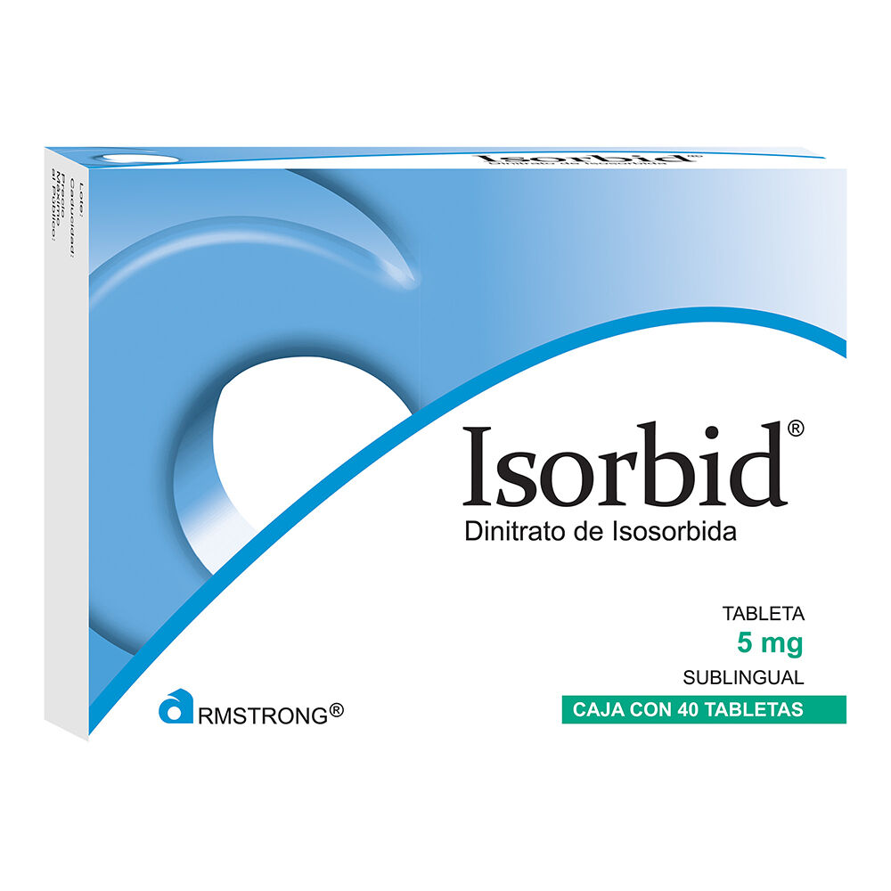 ISORBID 5MG SUBLINGUAL C 40 TAB
