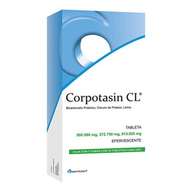 CORPOTASIN CL C 50 TAB S/NARANJA