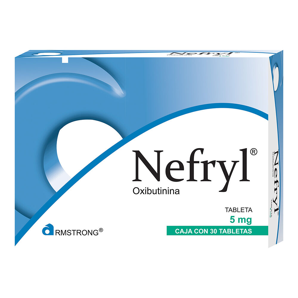 NEFRYL 5MG C 30 TAB OXIBUTININA