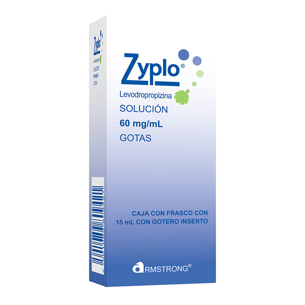 ZYPLO ORAL GOTAS 15ML LEVODROPROPIZINA