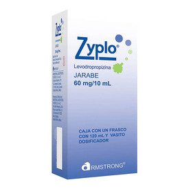 ZYPLO JARABE 60MG/10ML 120ML LEVODROPROPIZINA