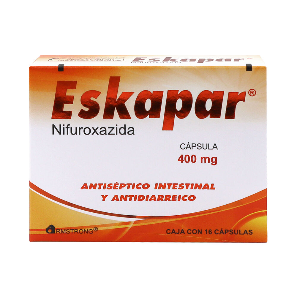 ESKAPAR 400MG C 16 CAP NIFUROXAZIDA