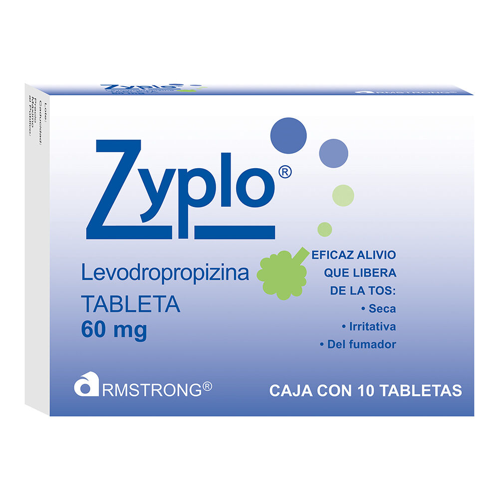 ZYPLO 60MG C 10 TAB LEVODROPROPIZINA