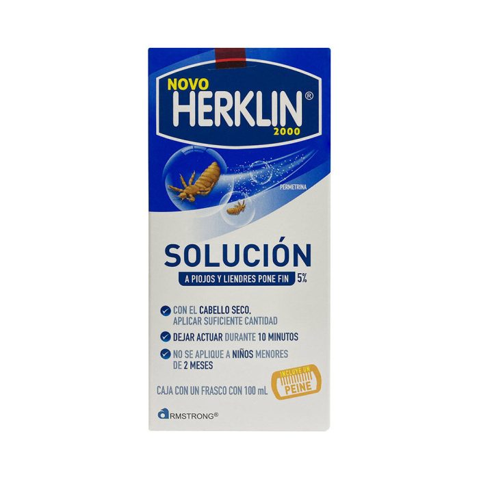 NOVO HERKLIN ESENCIAL SOLUCION 5 100ML PERMETRINA