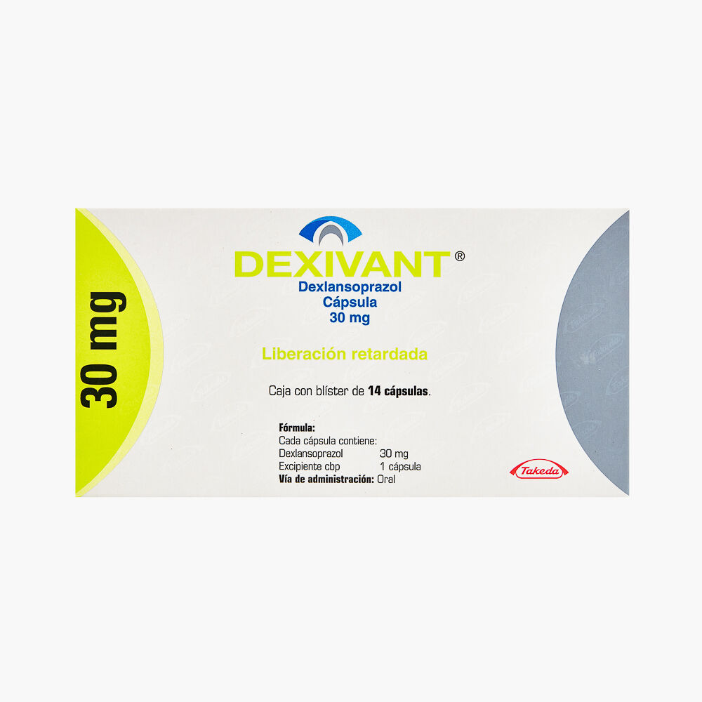 DEXIVANT 30MG LP C 14 CAP DEXLANSOPRAZOL