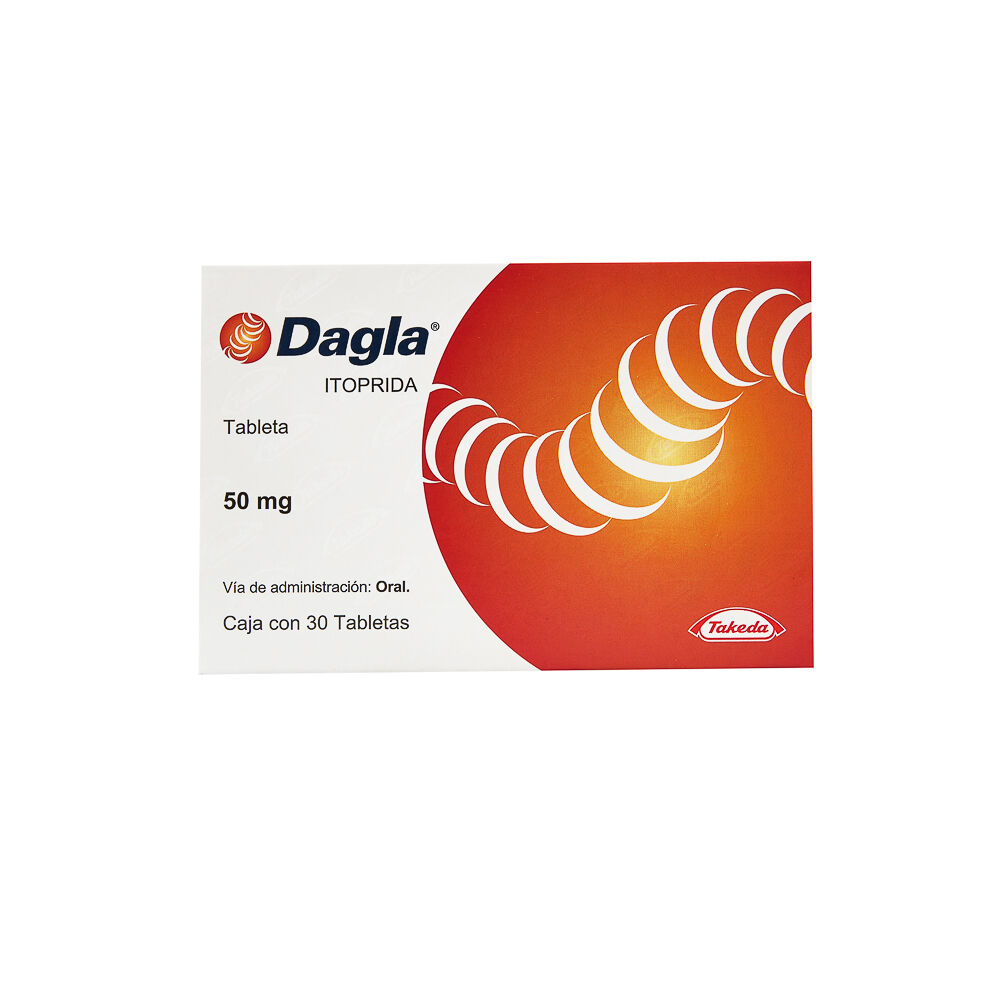 DAGLA 50MG C 30 TAB ITOPRIDA CLORHIDRATO