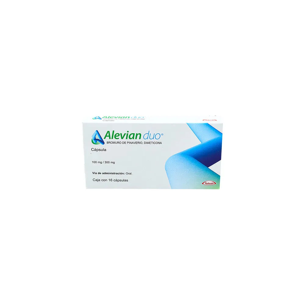ALEVIAN DUO 100MG/300MG C 16 CAP