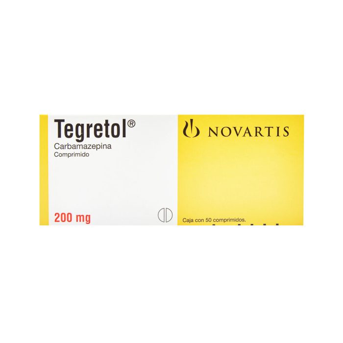 TEGRETOL 200MG C 50 TAB CARBAMAZEPINA