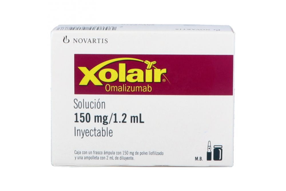 XOLAIR 150MG FA 2 ML OMALIZUMAB