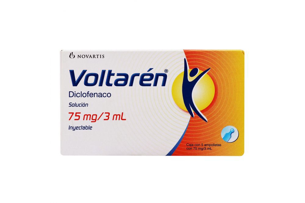 VOLTAREN 75MG C 5 AMP 3ML DICLOFENACO