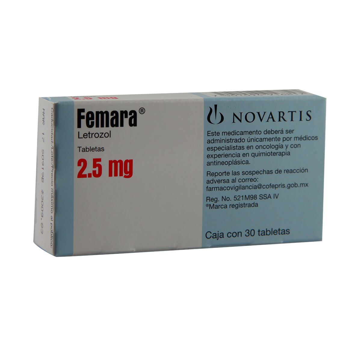 FEMARA GRAG 30 2.5MG LETROZOL