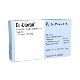 CODIOVAN 320/12.5MG C 30 TAB VALSARTAN/HCTZ