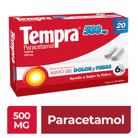 TEMPRA T 20 500MG (PARACETAMOL)