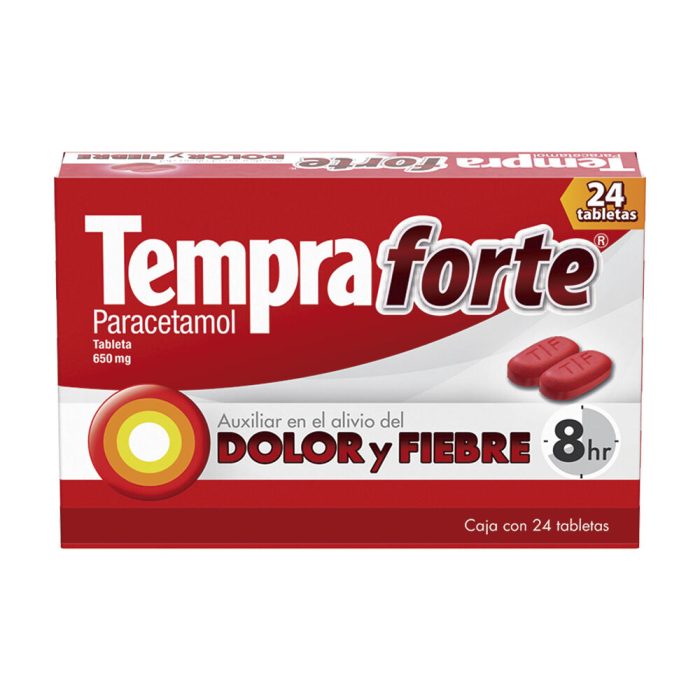 TEMPRA FORTE 650MG C 24 TAB