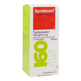 SYMBICORT 160MG/4.5UG TURBUHALER P/INHALACION 60 DOSIS