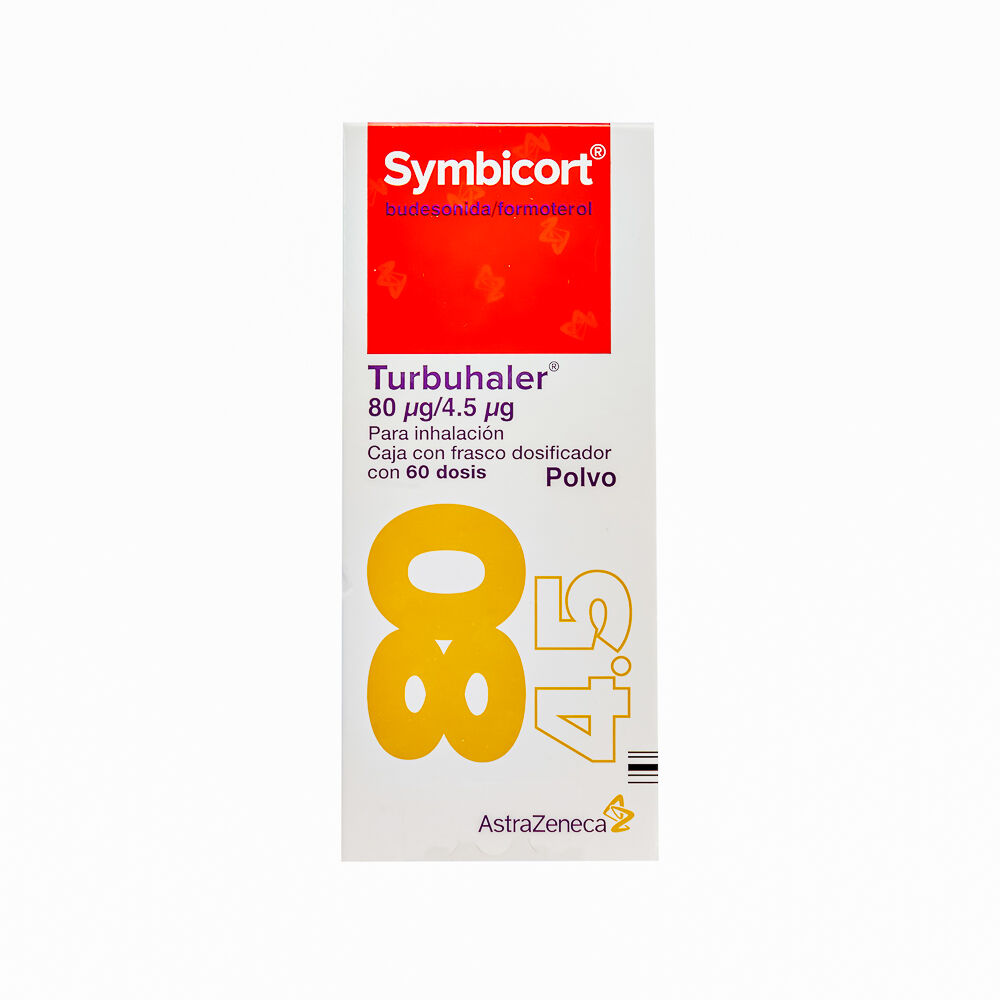 SYMBICORT 80/4.5UG TURBUHALER P/INHALAC 60 DOSIS