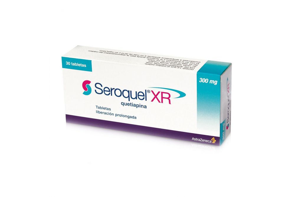 SEROQUELXR 300MG LP C 30 TAB QUETIAPINA