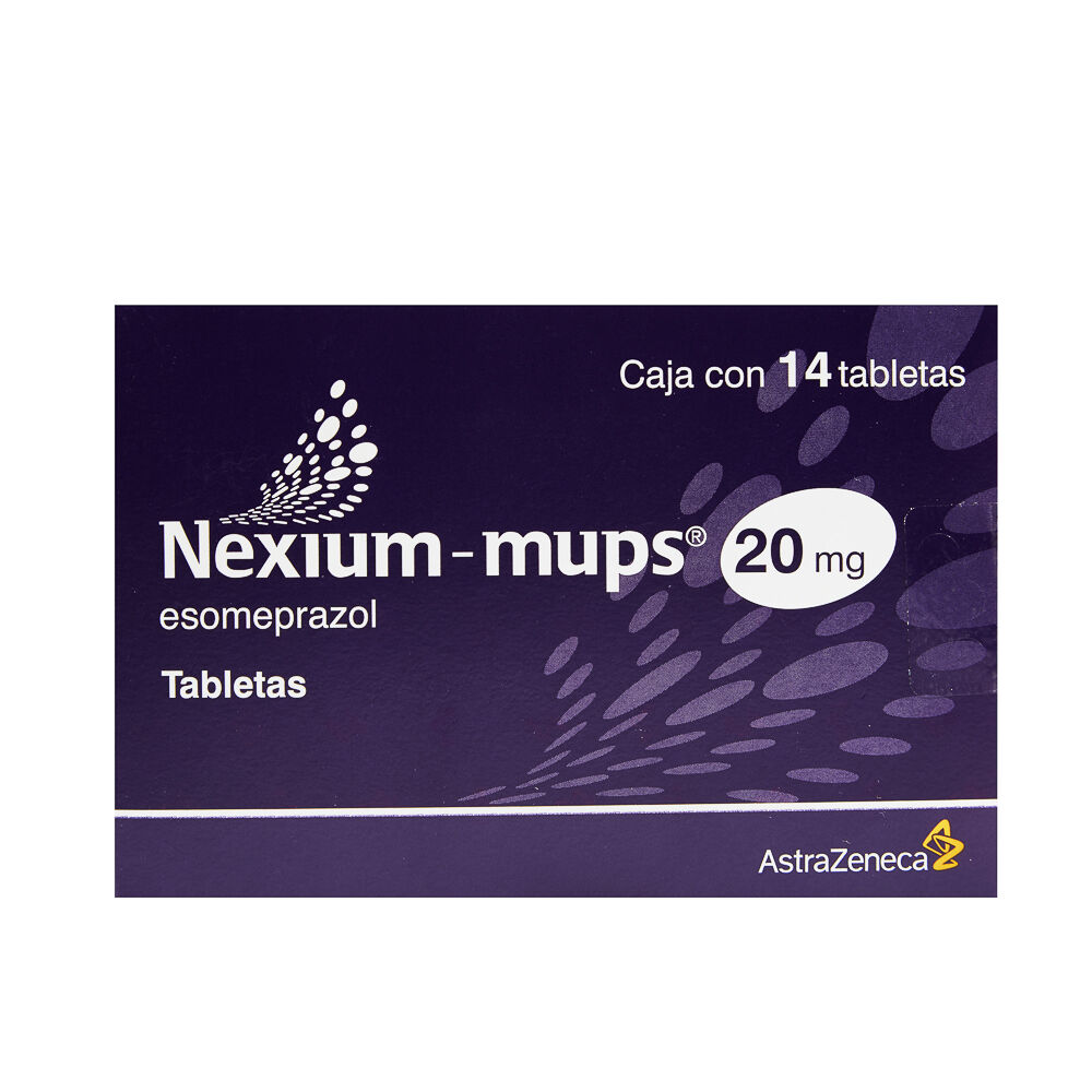 NEXIUM MUPS 20MG C 14 TAB ESOMEPRAZOL
