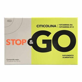 STOP&GO SOBRE 10ML C 10 PZ SUPLEMENTO ALIMENTICIO