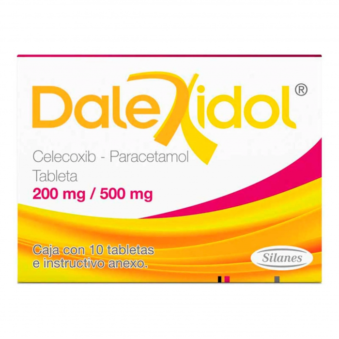 DALEXIDOL 200/500MG C 10 TAB CELECOXIBPARACETAMOL