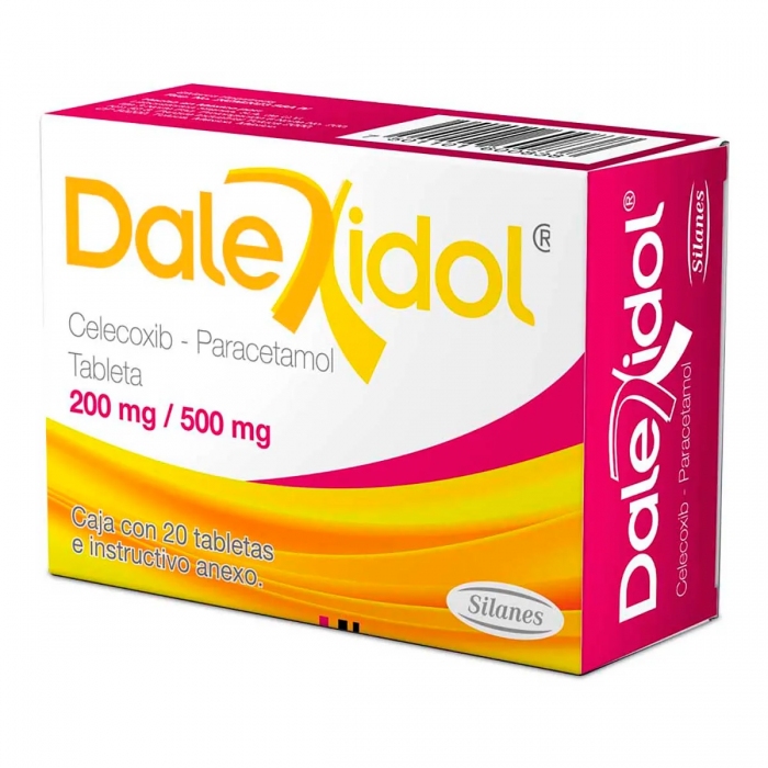 DALEXIDOL 200500MG C 20 TAB CELECOXIB-PARACETAMOL
