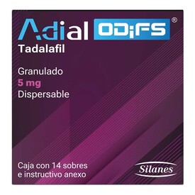 ADIAL ODIFS GRANUL 5MG C 14 SOB TADALAFIL