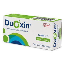 DUOXIN 50.25MG C 14 TAB DESLORATADINABETAMETASONA