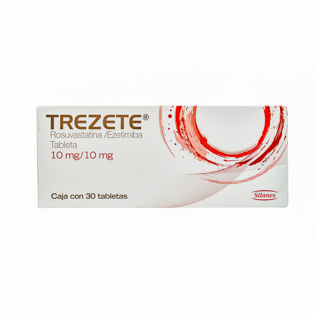 TREZETE 10/10MG C 30 TAB ROSUVASTATINAEZETIMIBA
