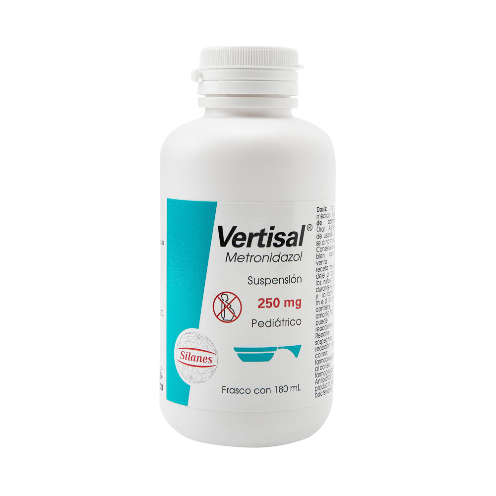 VERTISAL SUSP 250MG 180ML METRONIDAZOL