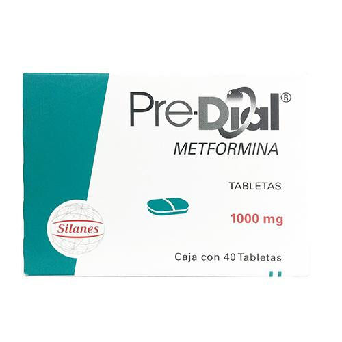 PREDIAL 1000MG C 40 TAB METFORMINA