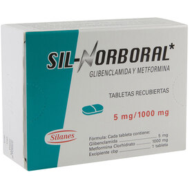 SIL NORBORAL 1000/5MG C 40 TAB