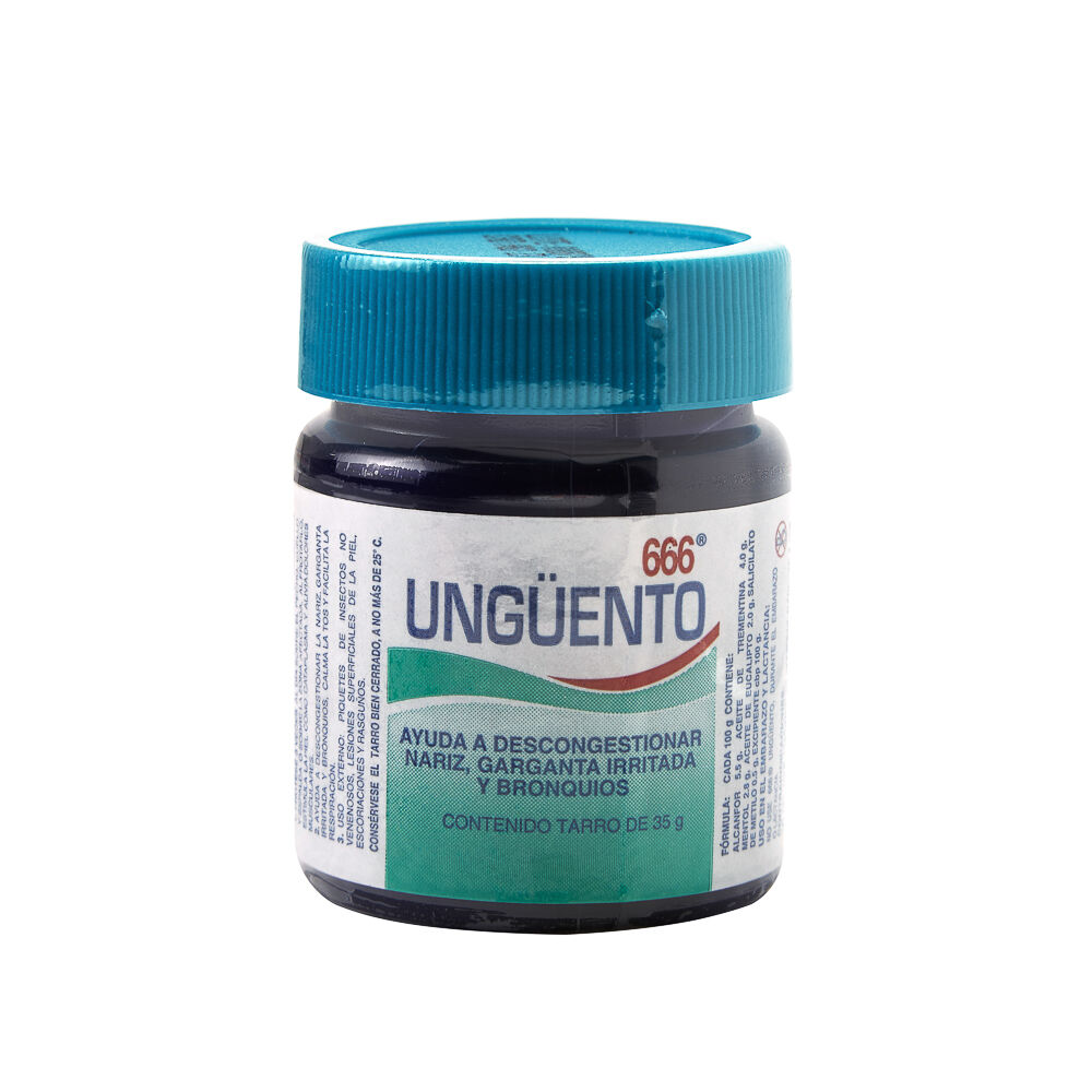 666 UNGUENTO ANTICONGESTIONANTE 35G