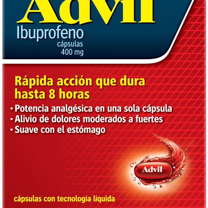 ADVIL 400MG C 20 CAP IBUPROFENO