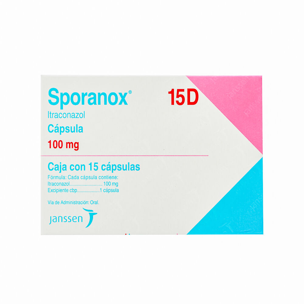 SPORANOX 100MG C 15 CAP
