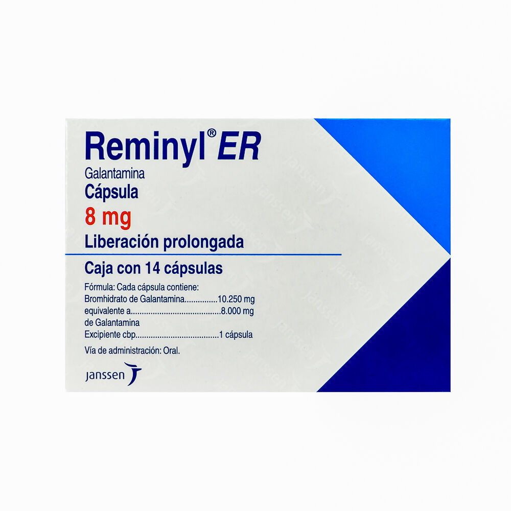REMINYL ER 8MG C 14 CAP GALANTAMINA BROMHIDRATO