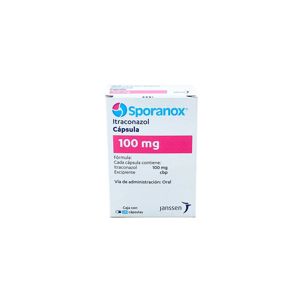 SPORANOX 100MG  C 28 CAP