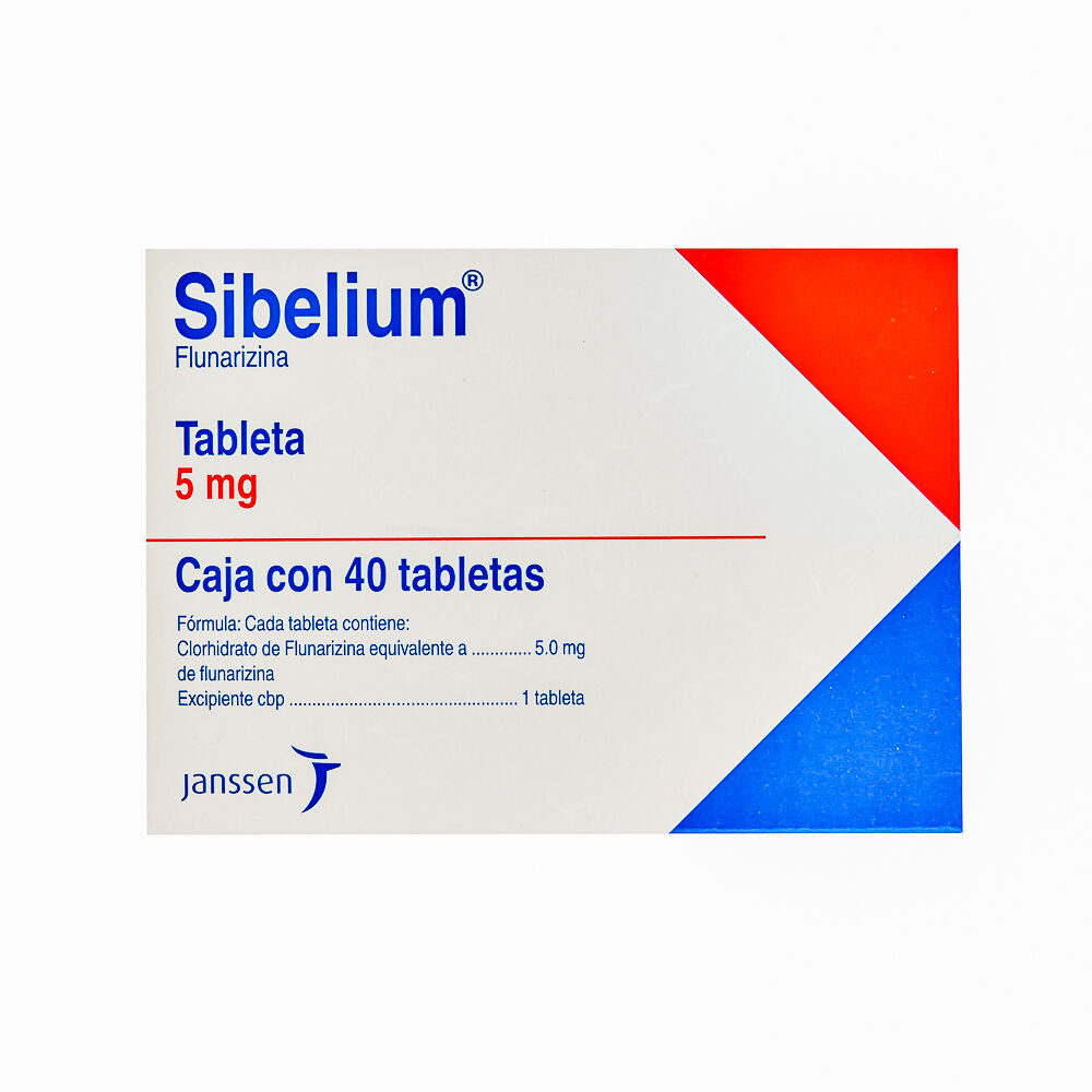 SIBELIUM 5MG C 40 CAP FLUNARIZINA