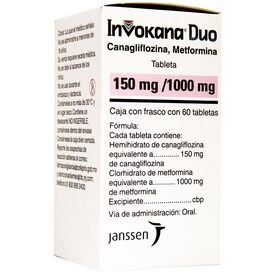 INVOKANA DUO 150/1000MG C 60 TAB