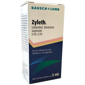 ZYLETH  SUSP OFT 0.5/0.3 5ML