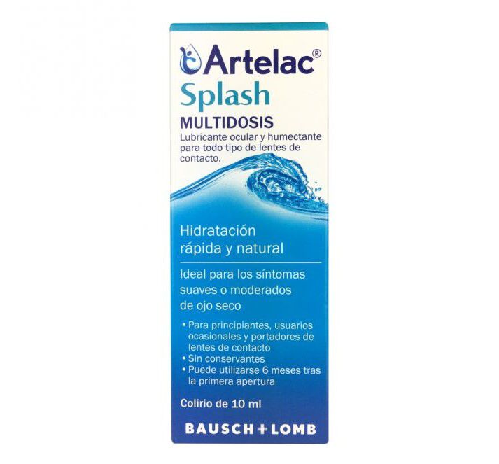 ARTELAC SPLASH SOL OFT 10ML