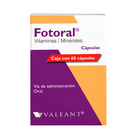 FOTORAL C 60 CAP VITAMINAS/MINERALES NP